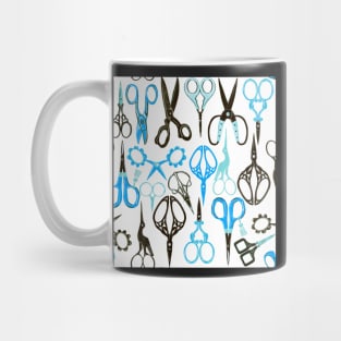 Scissors retro pattern Mug